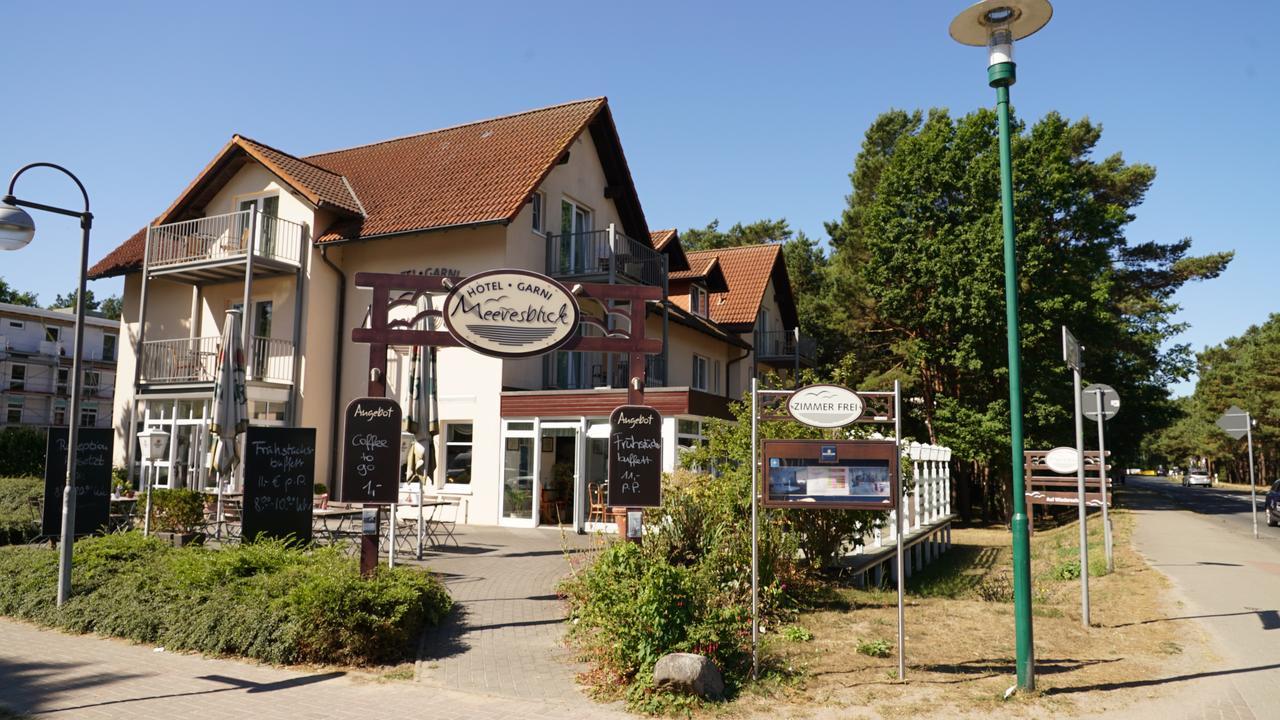 Hotel Garni Meeresblick 글로페 외부 사진